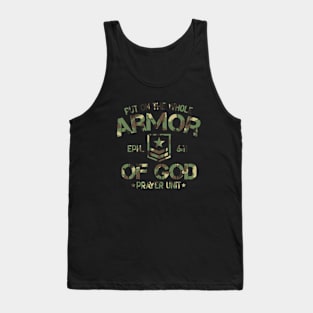 Put on the whole armor of God Ephesians 6:11 Tank Top